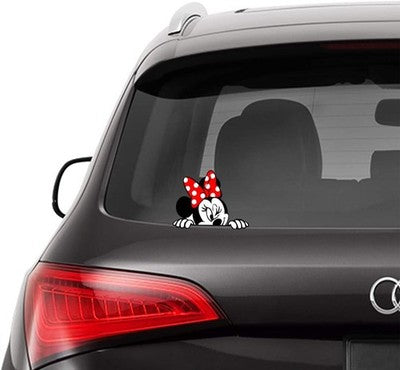 Minnie Autoaufkleber 15 x 20 cm | Oracal 651 – Detailansicht 3