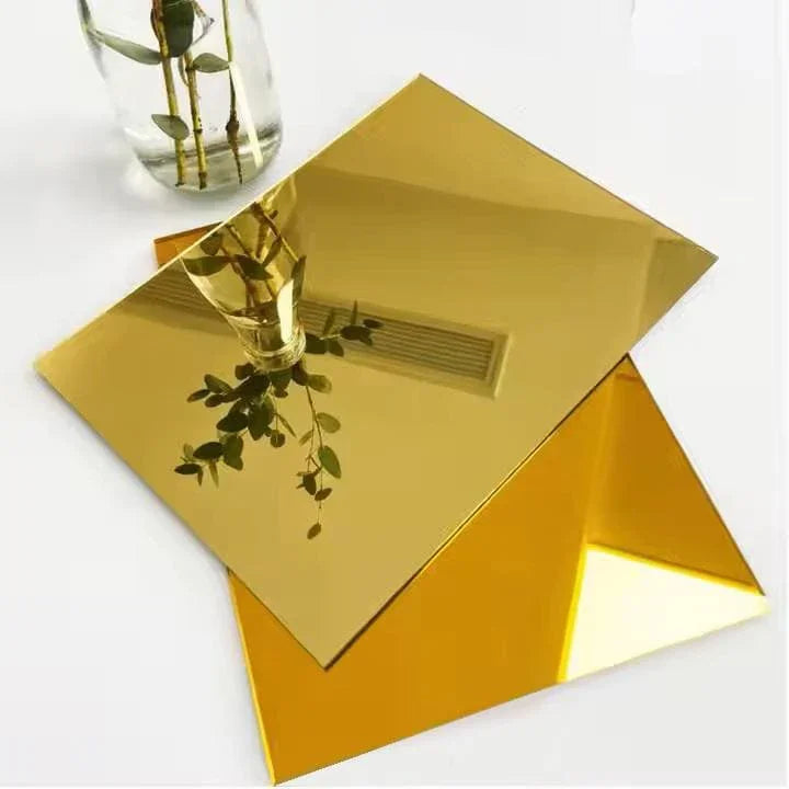 Acrylglas Spiegelplatten – 3mm - Gold, Silber & Roségold - Spy Werbetechnik