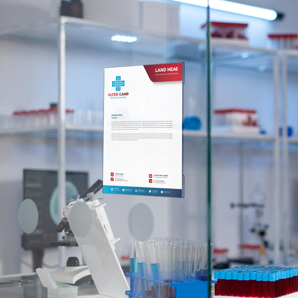 plexiglass display stand set 3 pieces elegant acrylic holder for restaurant store reception office