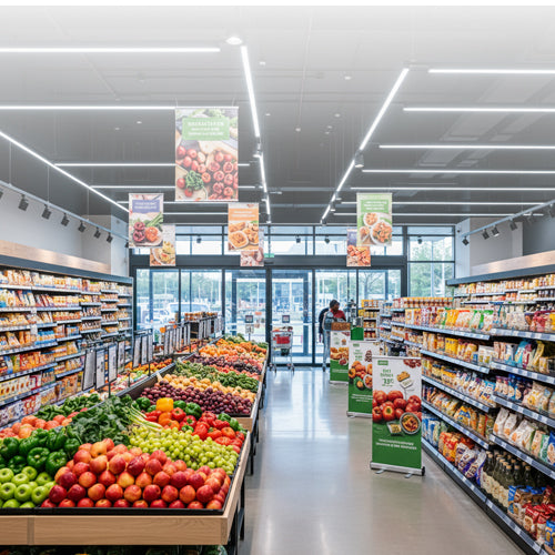 Acryl-Displays für Lebensmittelgeschäfte – Werbe- und Präsentationslösungen