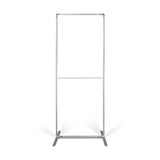 Haushaltsbanner 85 x 228 cm – Detailansicht des bedruckten Textilbezugs mit hoher Druckauflösung