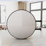 Leuchtkasten rund – Wandausleger, doppelseitig beleuchtet (Ø 75 cm), Frontansicht für Fassadenwerbung