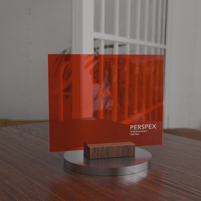 Fluoreszierende Acrylplatten – Perspex – Papierformate – 3 mm stark