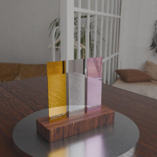 Acrylglas Spiegelplatten – 3mm - Gold, Silber & Roségold