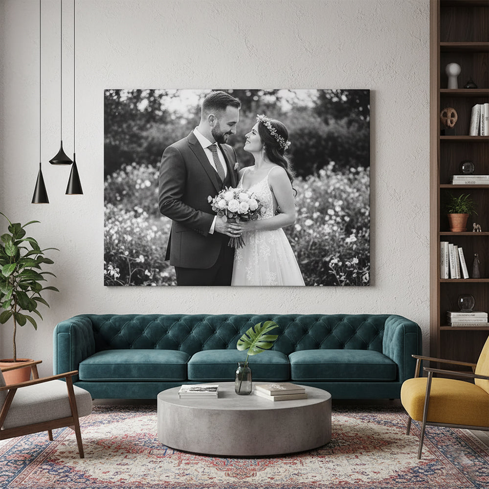Dein Persönliches Meisterwerk: Canvas-Wandbild mit Deinem Hochgeladenen Bild - Spy Werbetechnik