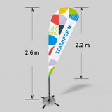 Tränenflagge M - Spy Werbetechnik